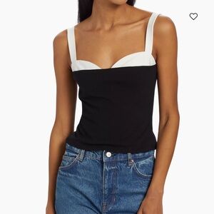 Reformation Harlan Peekaboo Knit Top